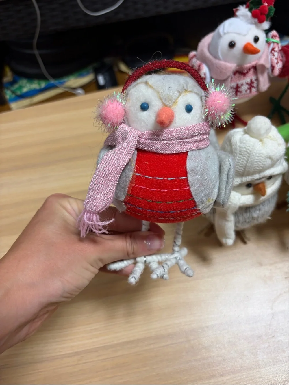 Target fabric birds